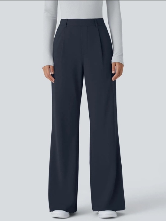 Pants - Halara Flex DayStretch High Waisted Pocket Work Flare Pants Size Medium